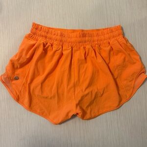 lululemon athletica Women's Bright Orange Athletic Shorts